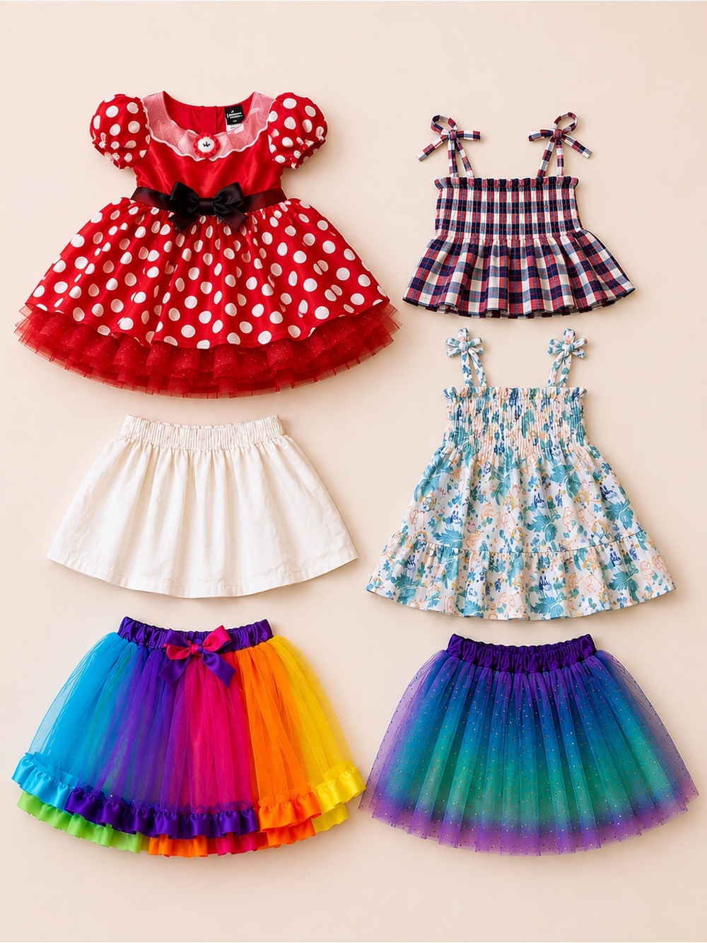 Toddler Girls Clothing Bundle | Mostly 3T + One 2T | Dresses, Skirts & Tutus